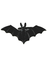 Black Retro Bat Alloy Ring