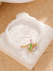 Tulpenperlen-Legierung Vintage Armband