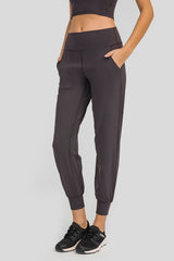 Wide WaistbSlant Pocket Pants