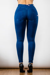 Jean skinny boutonné