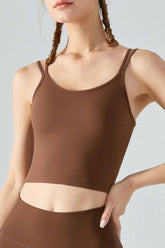 Sport-Camisole mit Doppelträgern