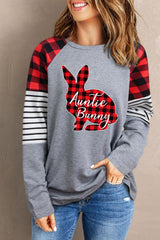 Easter Mixed Print Graphic Top