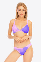Batik-Bikiniset mit verstellbaren Trägern