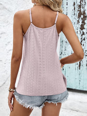 Camisole-Top mit kontrastierender Öse