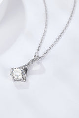 Occasion 1 Carat Moissanite Pendant Necklace