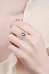 Bague en moissanite 3 carats Unpredictable Day