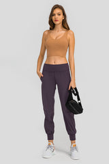 Wide WaistbSlant Pocket Pants