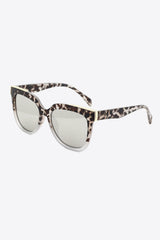 Sonnenbrille mit Vollrand und Schildpatt-Rahmen aus Polycarbonat