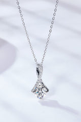 Occasion 1 Carat Moissanite Pendant Necklace