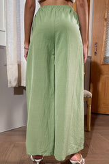 Hose mit weitem Bein und seitlichem Schlitz