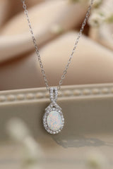 Feeling My Opal Pendant Necklace