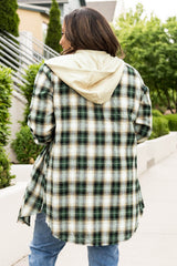 Chemise boutonnée à carreaux grande taille avec ourlet incurvé
