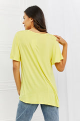 Haut brodé en dentelle grande taille Culture Code Ready To Go en mousse jaune