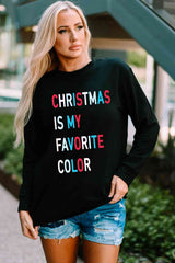 WEIHNACHTEN IST MEINE LIEBLINGSFARBE Grafik T-Shirt