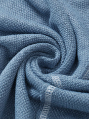 Sweat-shirt ample à coutures contrastées pour femme