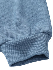 Sweat-shirt ample à coutures contrastées pour femme