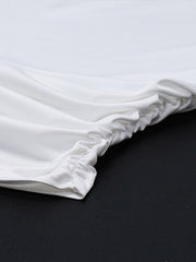 Débardeur slim à taille avec cordon de serrage et épaules inclinées Spice Girl