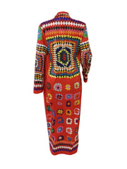 Lässiger Trenchcoat mit Digitaldruck