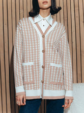 Élégant cardigan ample en maille française