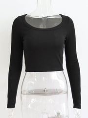 Lässiges Unterhemd, schmales Strickoberteil