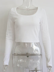 Lässiges Unterhemd, schmales Strickoberteil