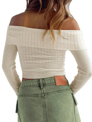 hot girl's one-piece collared long-sleeved sweater