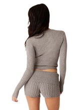 Cardigan en laine boutonné coupe slim Y2K