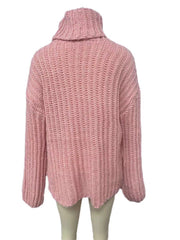 turtleneck loose casual sweater