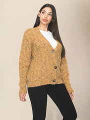 Lässiger kurzer Strickpullover für DamenRP0023568