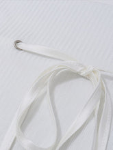 Damen Fliege Faden Slim Fit Ausgestellte Lange Ärmel