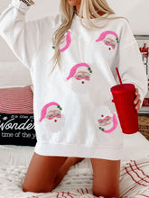 Santa Claus Sequined Sweatshirt