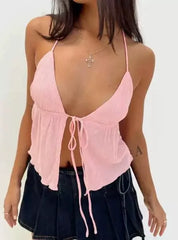 Drawstring Tank Top