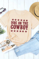 DIBS ON THE COWBOY T-Shirt mit Rundhalsausschnitt