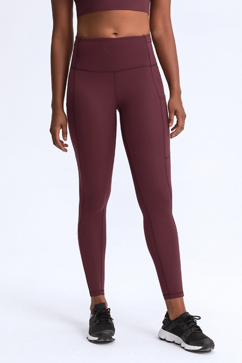 Aktive Leggings mit Oberschenkeltaschen