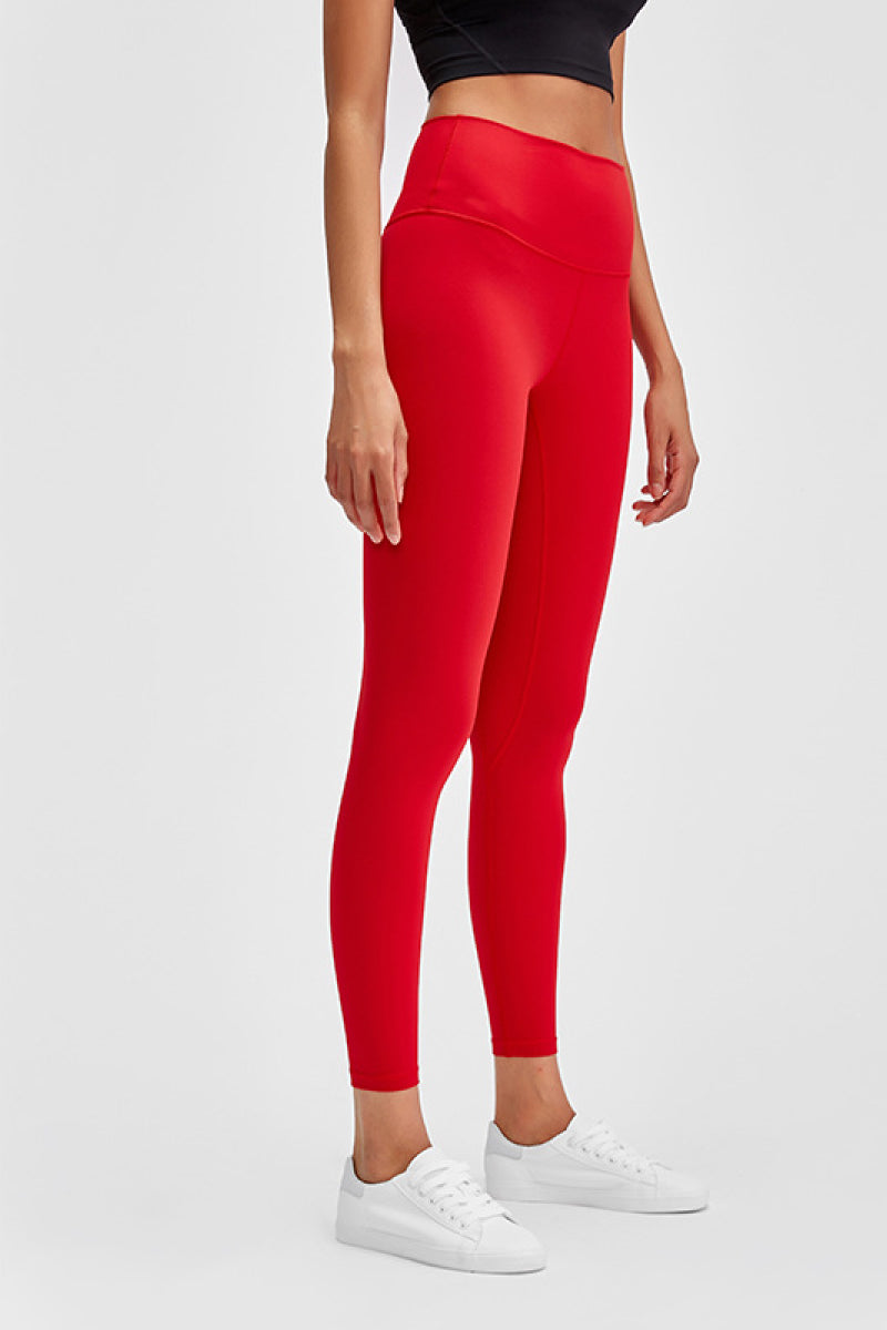 Wide Seamless BWaist Sports Leggings