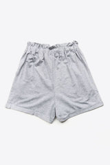 Shorts mit geknöpftem Kordelzug in der Taille und Bündchen