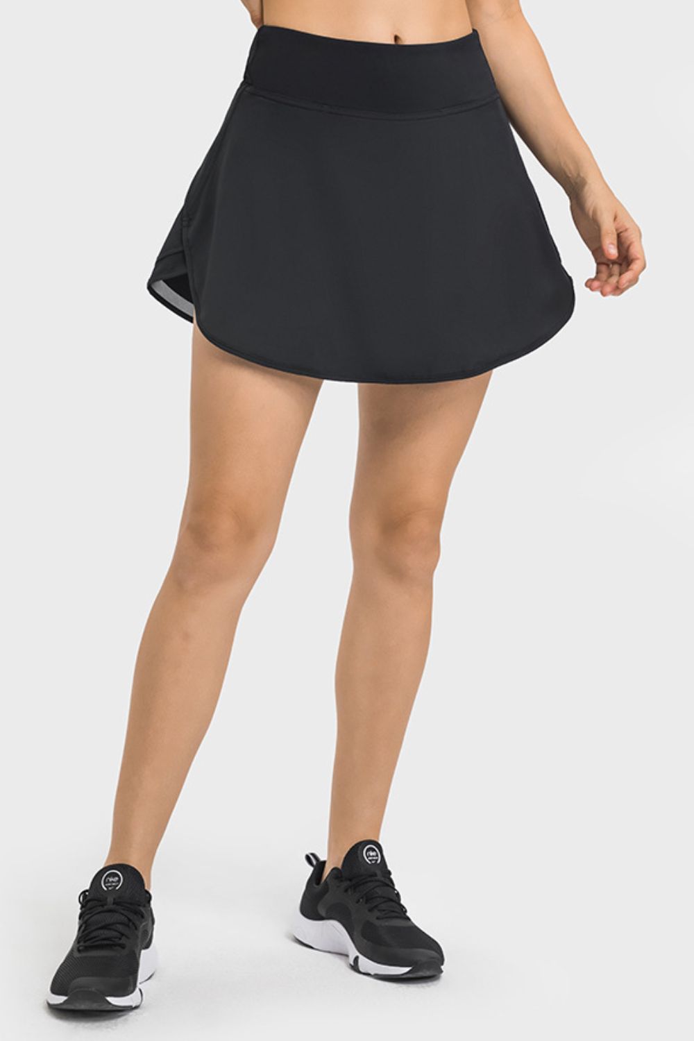 Sport-Skort mit breiter Taille