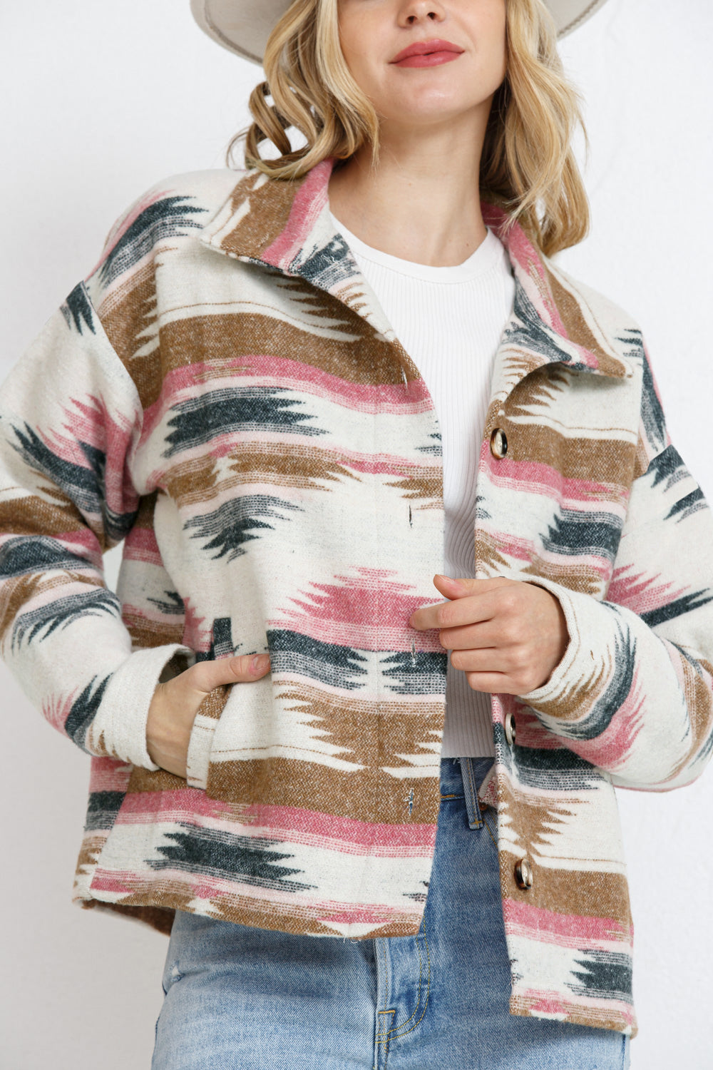 Woolen Jacket Aztec Coat