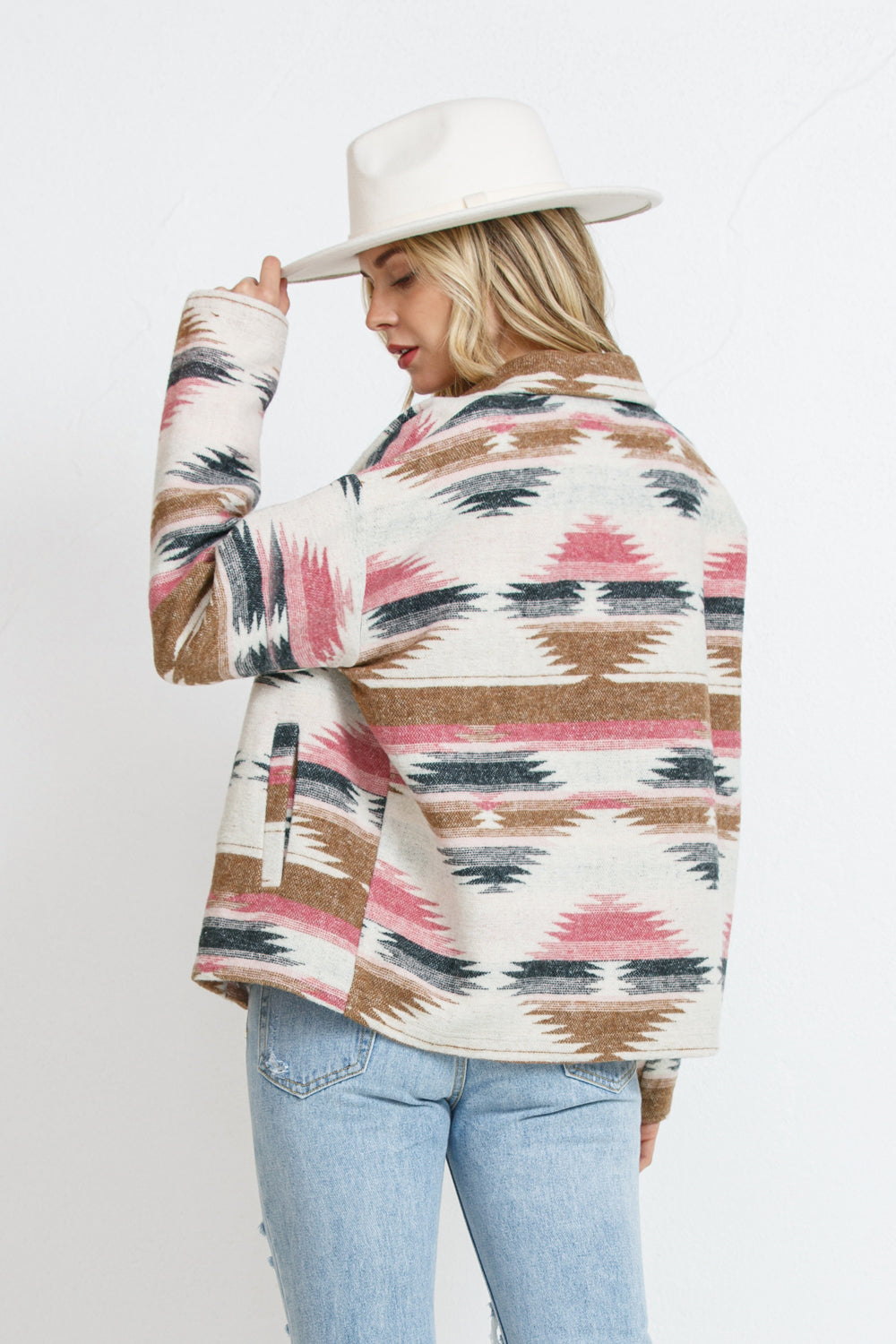 Woolen Jacket Aztec Coat