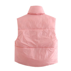 Fall Street Double Sided Cotton Padded Vest