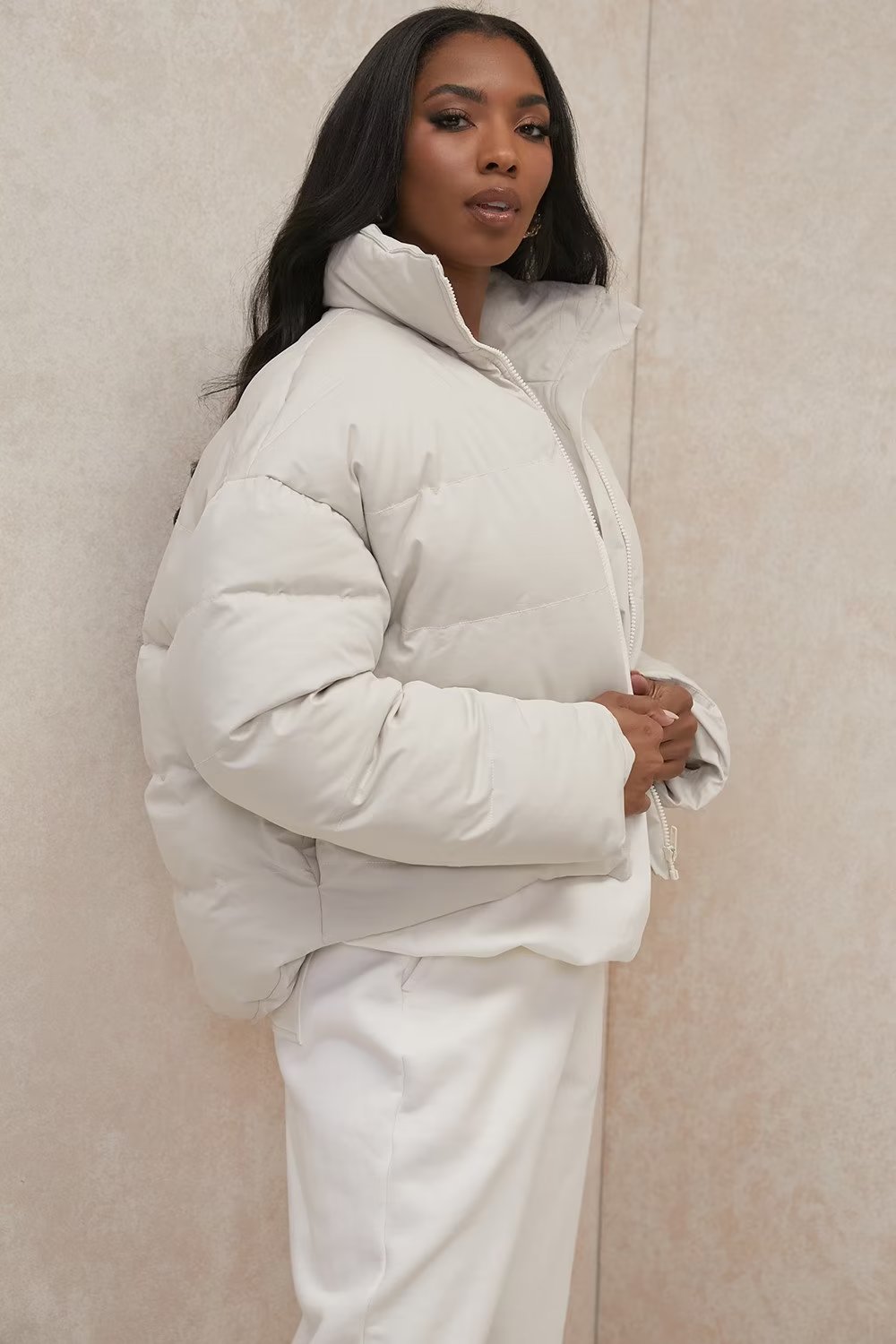 Manteau matelassé en coton, veste de sport décontractée pour couple, veste rembourrée en coton épais et chaud