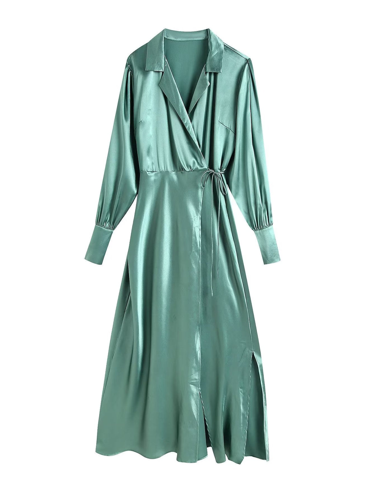 Lace up Stomach Blanket Dress Midi Dress