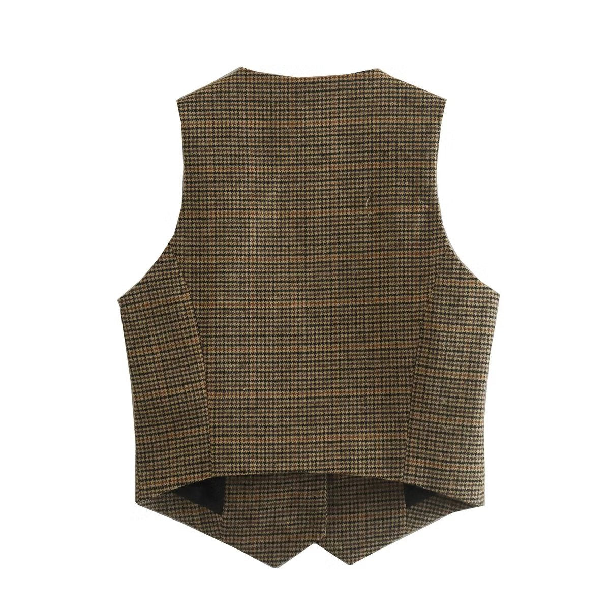 Plaid Vest Vest