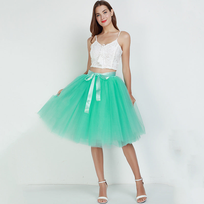 7 Layers Tulle Skirtmal Dress Skirt Ballet Gauze Skirt Tutu Tulle Skirt Exclusive