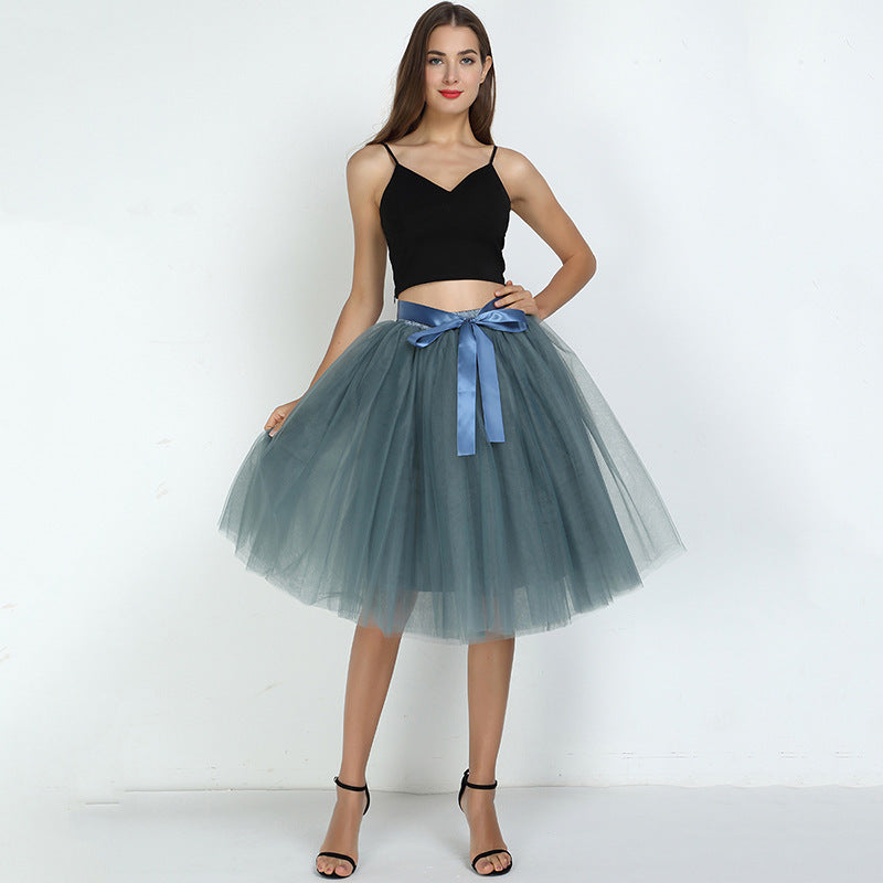 7 Layers Tulle Skirtmal Dress Skirt Ballet Gauze Skirt Tutu Tulle Skirt Exclusive