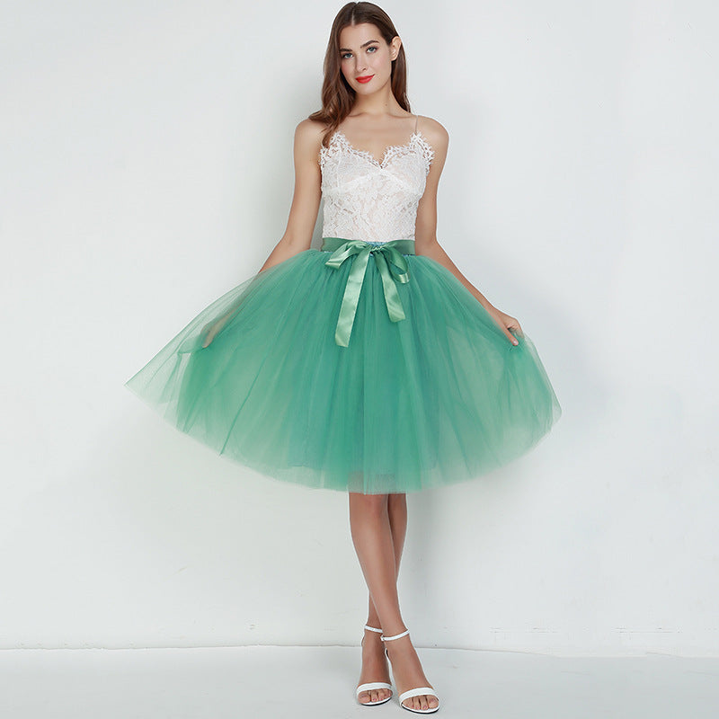 7 Layers Tulle Skirtmal Dress Skirt Ballet Gauze Skirt Tutu Tulle Skirt Exclusive