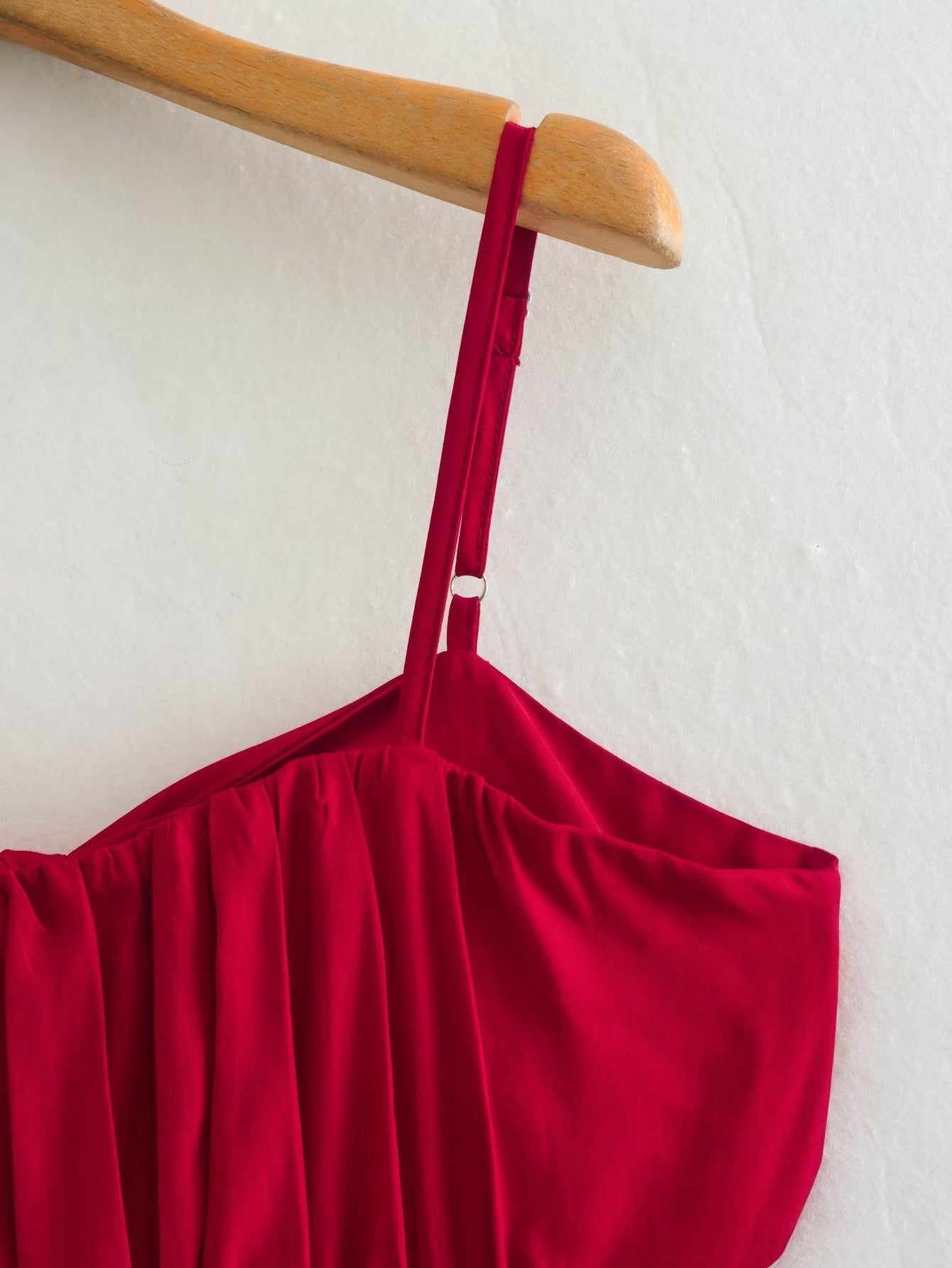 Robe longue à bretelles style vintage français