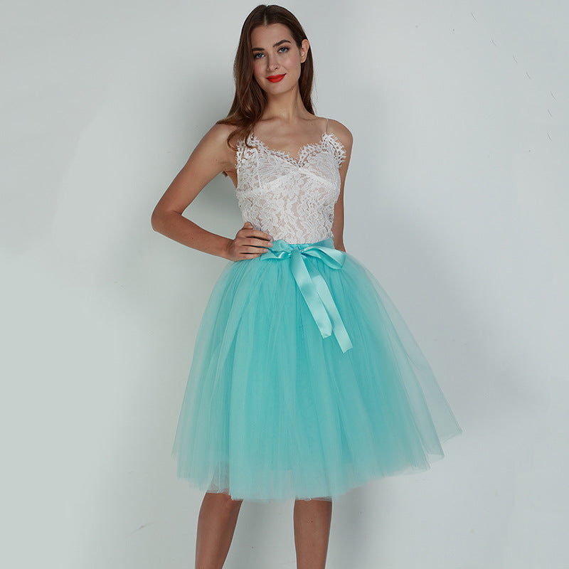 7 Layers Tulle Skirtmal Dress Skirt Ballet Gauze Skirt Tutu Tulle Skirt Exclusive