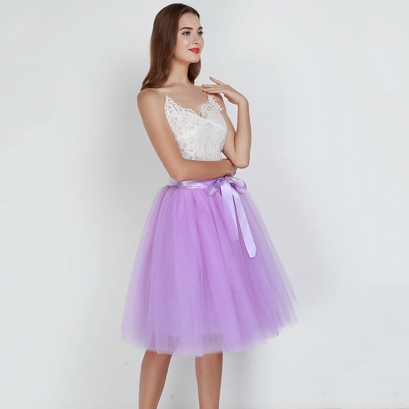 7 Layers Tulle Skirtmal Dress Skirt Ballet Gauze Skirt Tutu Tulle Skirt Exclusive