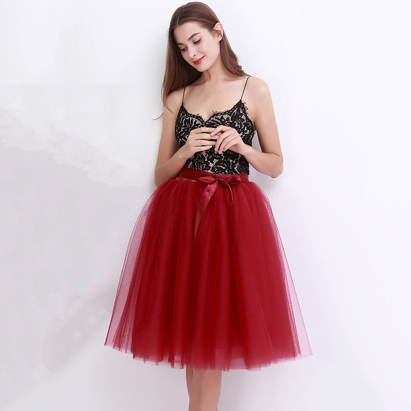 7 Layers Tulle Skirtmal Dress Skirt Ballet Gauze Skirt Tutu Tulle Skirt Exclusive